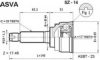 SUZUK 4410160DA1 Joint Kit, drive shaft